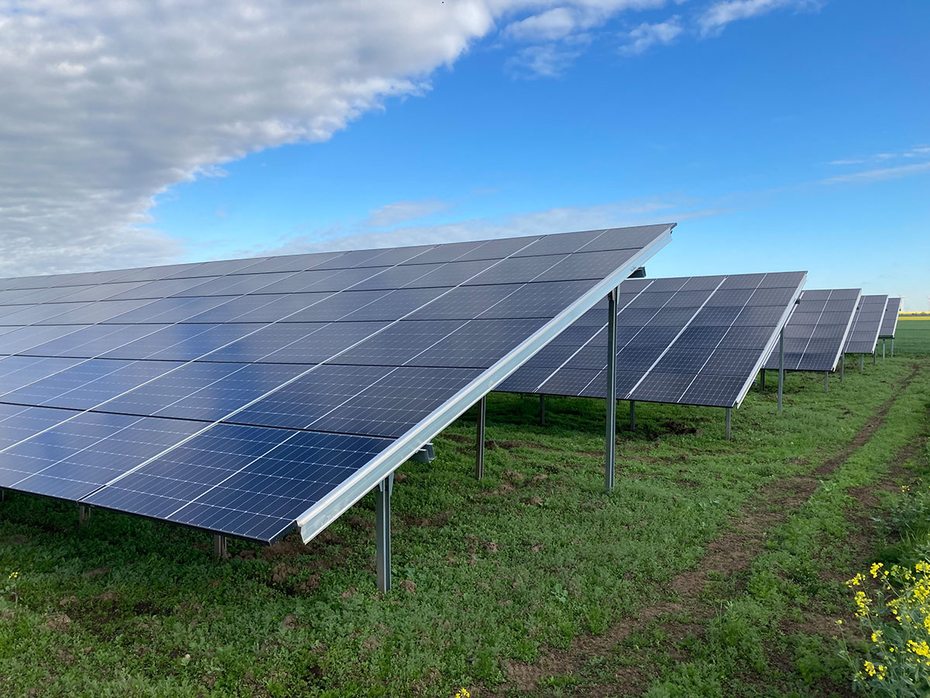 Photovoltaikanlage Gewerbegebiet Atzendorf