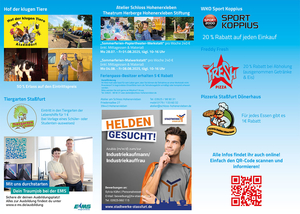 Flyer Ferienpass