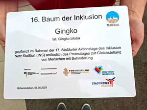 Pflanzaktion im Rahmen der 17. Staßfurter Aktionstage