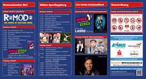 Programm Salzlandfest 2025